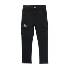 FICCUS - Pantalón Kids Niño Cosmic Negro