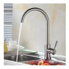 TAUMM - Llave Monomando Lavaplatos Vertical Inoxidable
