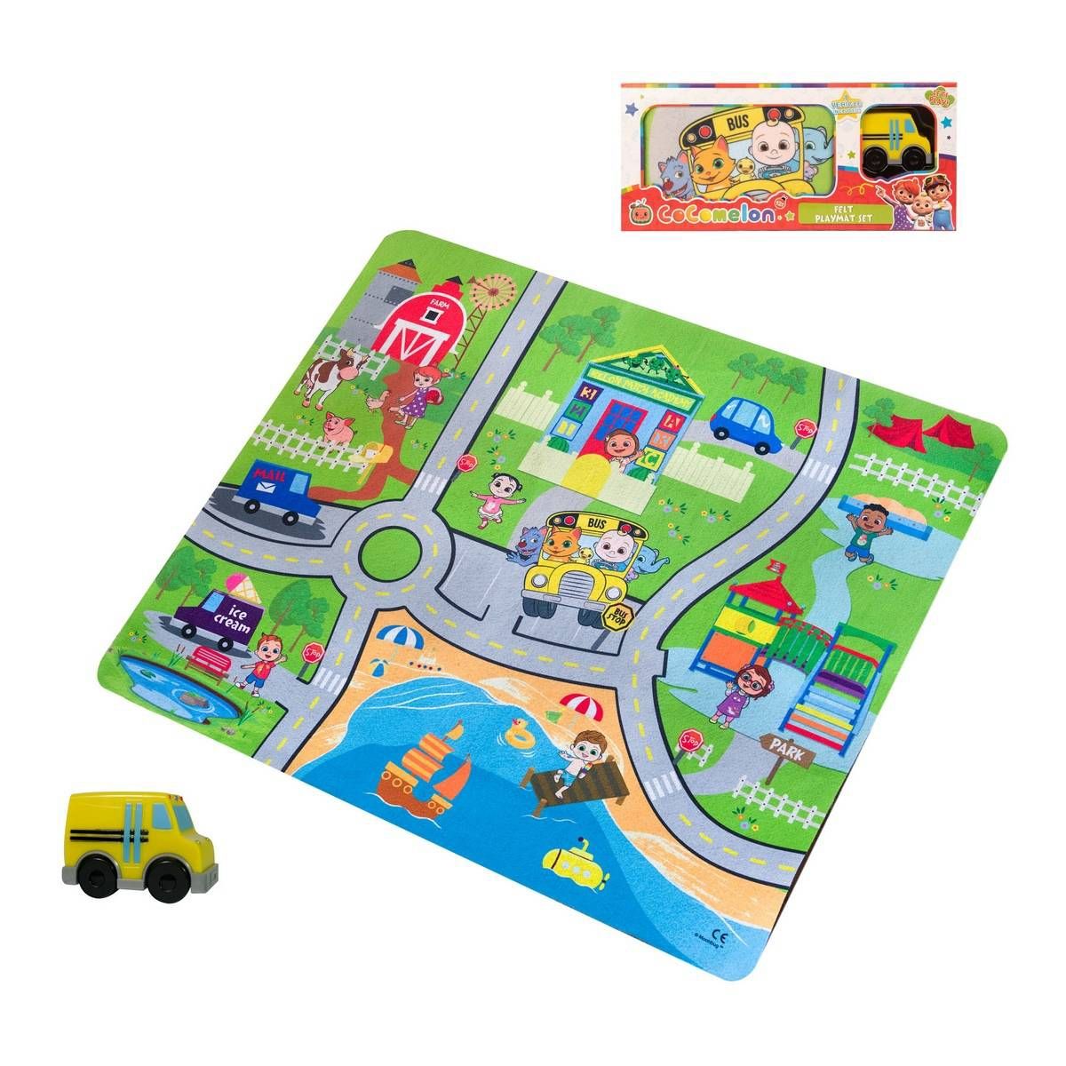 COCOMELON - Mat De Juegos Cocomelon Con Vehículo