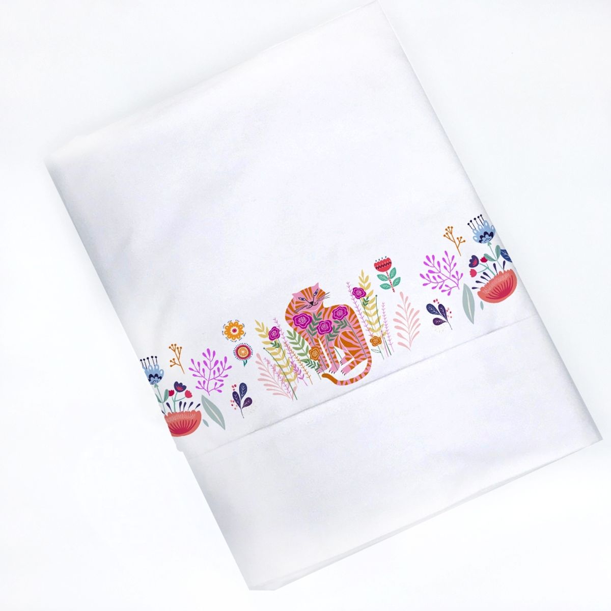 TUYO PRINT - Juego de Sábanas - 1,5 plazas  - Wild Cat - Tuyo Print