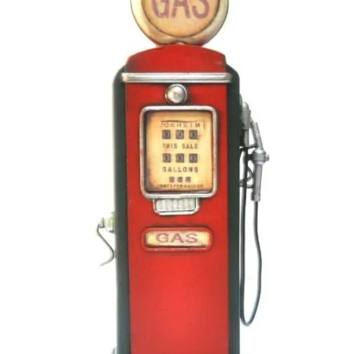 GENERICO - Bomba De Gas Vintage Artesanía Metal Replica Antigüedad