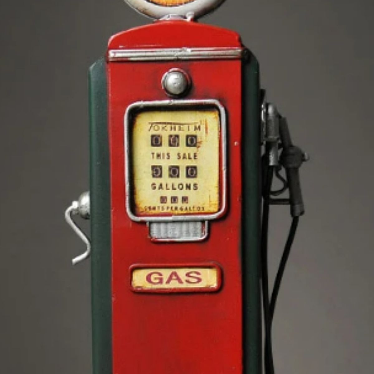 GENERICO - Bomba De Gas Vintage Artesanía Metal Replica Antigüedad