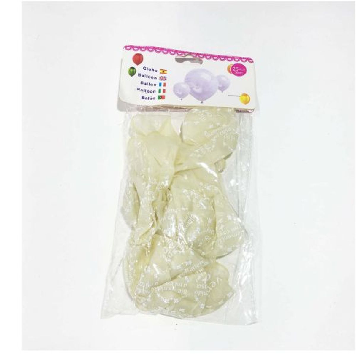 GENERICO - Globo Bienvenido A Mi Casa Color Blanco