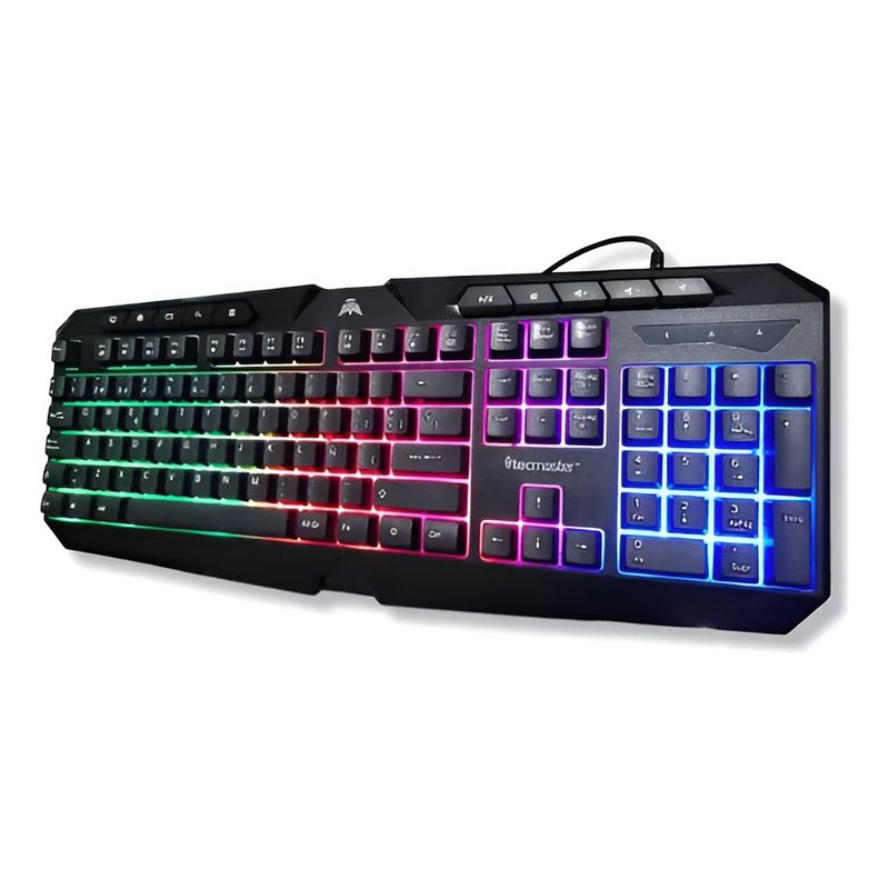 TECMASTER - TECLADO GAMER TECMASTER CON ILUMINACION