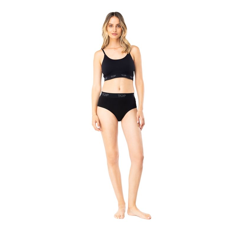 TOP - Calzón Hikini Algodón con Elástico Pack 3 C2 Top