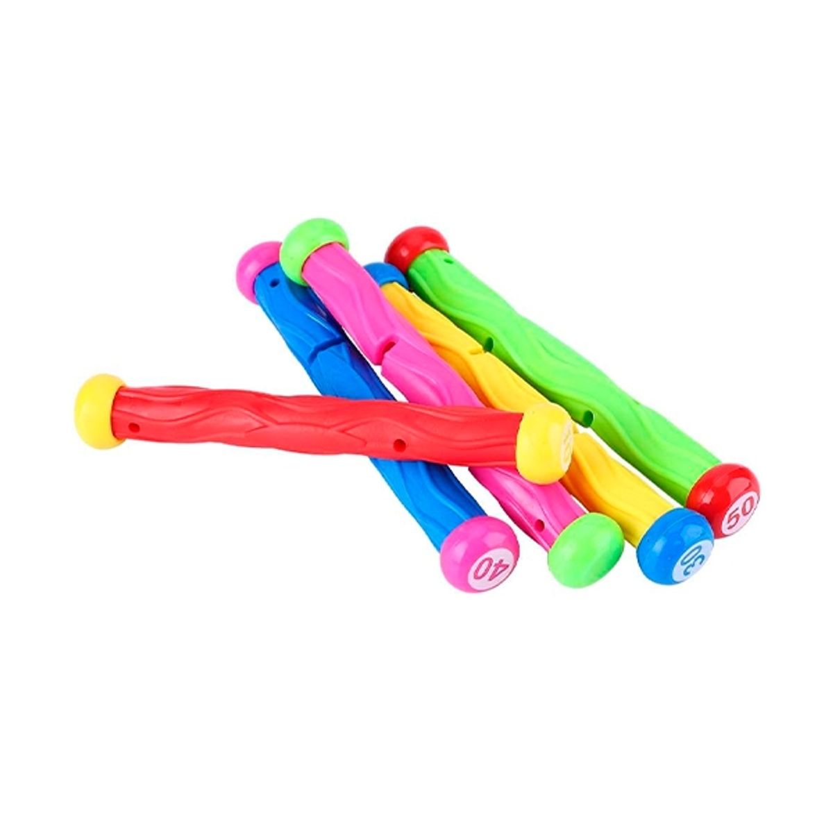 GENERICO - Set de 5x Palos de Buceo Sticks – 18 x 2,6 cm