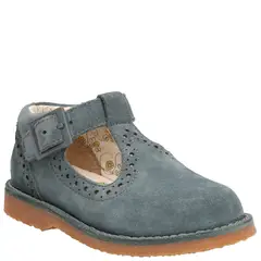 HUSH PUPPIES - Guillermina Cuero Niña Dominga Azul