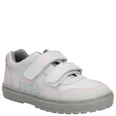HUSH PUPPIES - Zapatilla Cuero Niña Jets Gris
