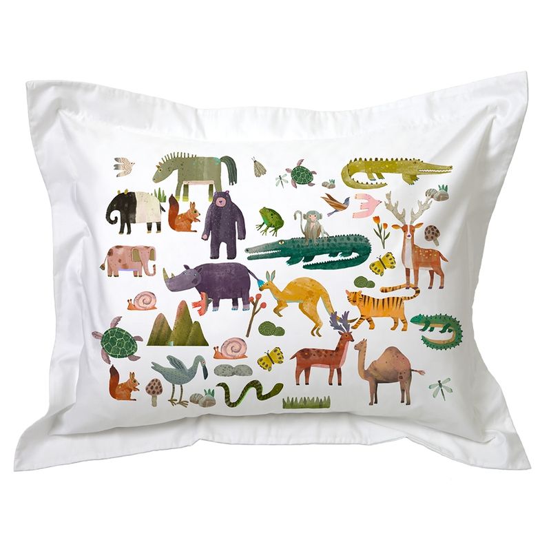 TUYO PRINT - Funda de Almohada - Wild Life - Tuyo Print
