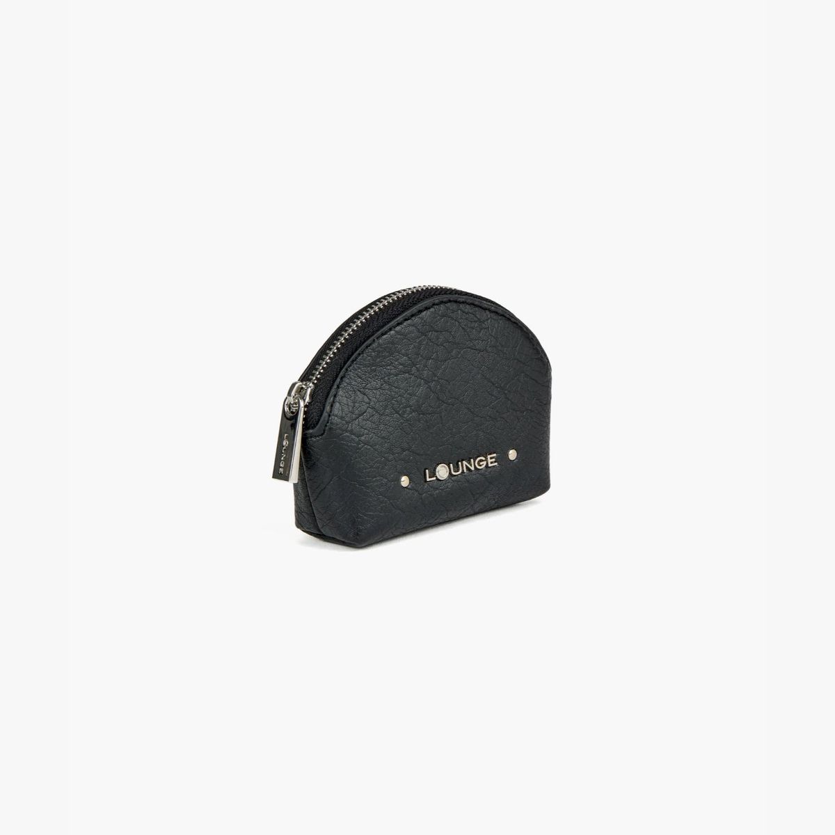 LOUNGE - Monedero Mujer Pequeño Negro