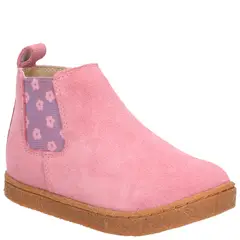 HUSH PUPPIES - Botín Cuero Niña Piombino Rosado