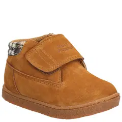 HUSH PUPPIES - Botín Cuero Niño Brunos Vl Azul HUSH PUPPIES.
