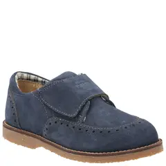 HUSH PUPPIES - Zapato Cuero Niño Roman Café