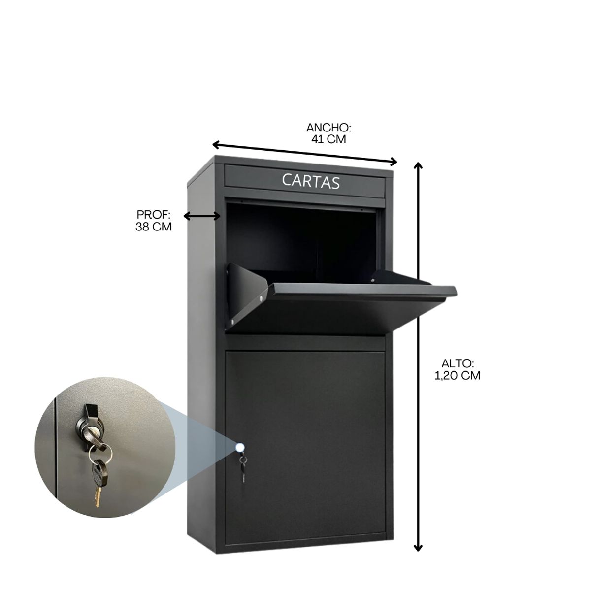 OEM - Buzón de Seguridad para Correspondencia y Paquetes