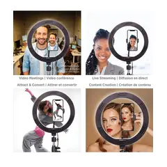 GENERICO - ARO LED 30 CMS CON TRIPODE (12") DX-300