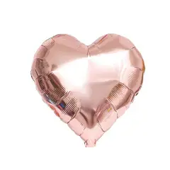 GENERICO - Globo Latex Forma Corazon Color Rosa 45X45 Cm