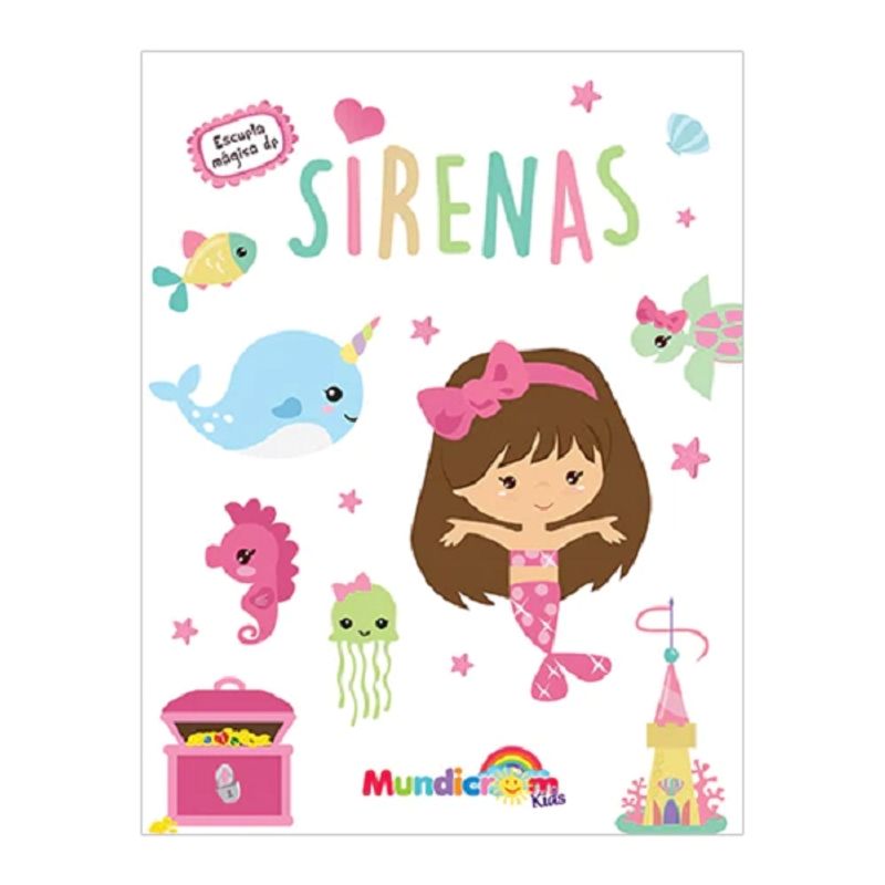 MUNDICROM - Libro Escuela Mágica de Sirenas - Mundicrom