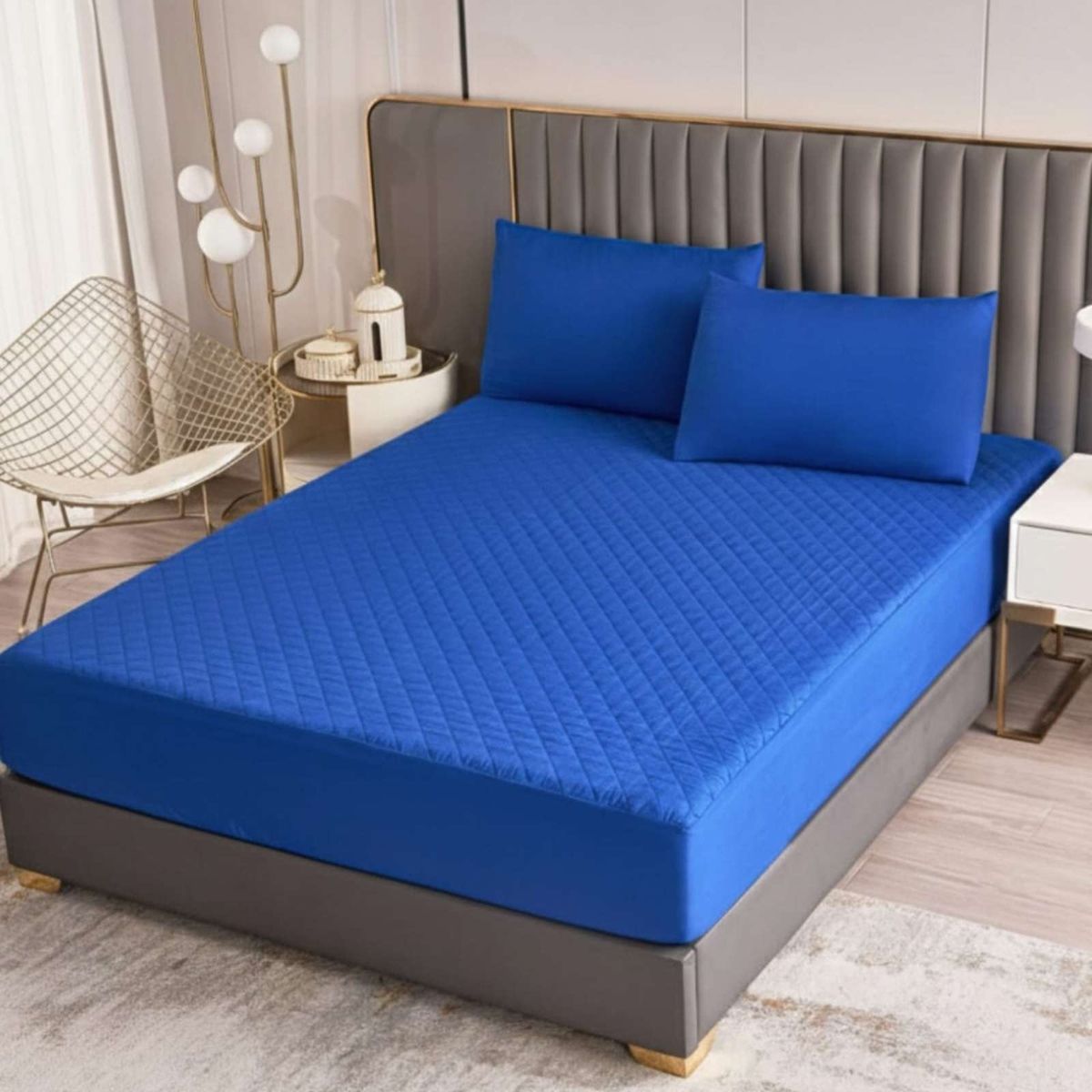 GENERICO - Cubrecolchón Impermeable 1 Plaza Ultra Resistente y Respirable