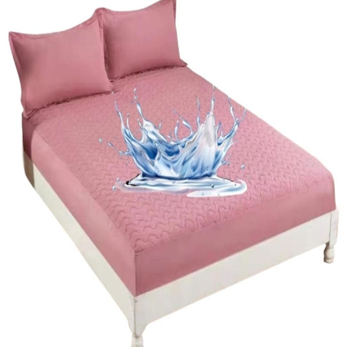 GENERICO - CUBRECOLCHÓN IMPERMEABLE 1.5 PLAZA