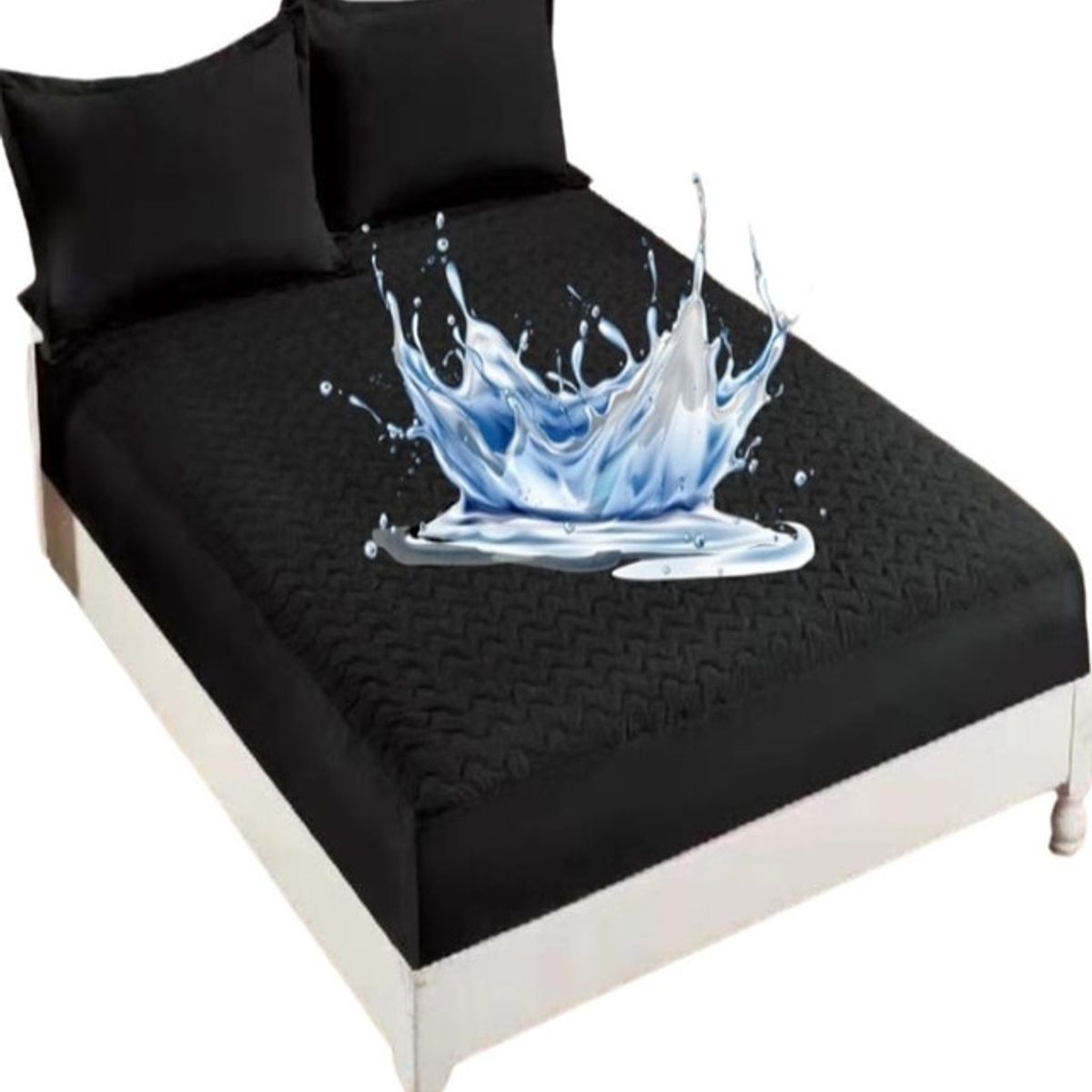 GENERICO - CUBRECOLCHÓN IMPERMEABLE 1.5 PLAZA