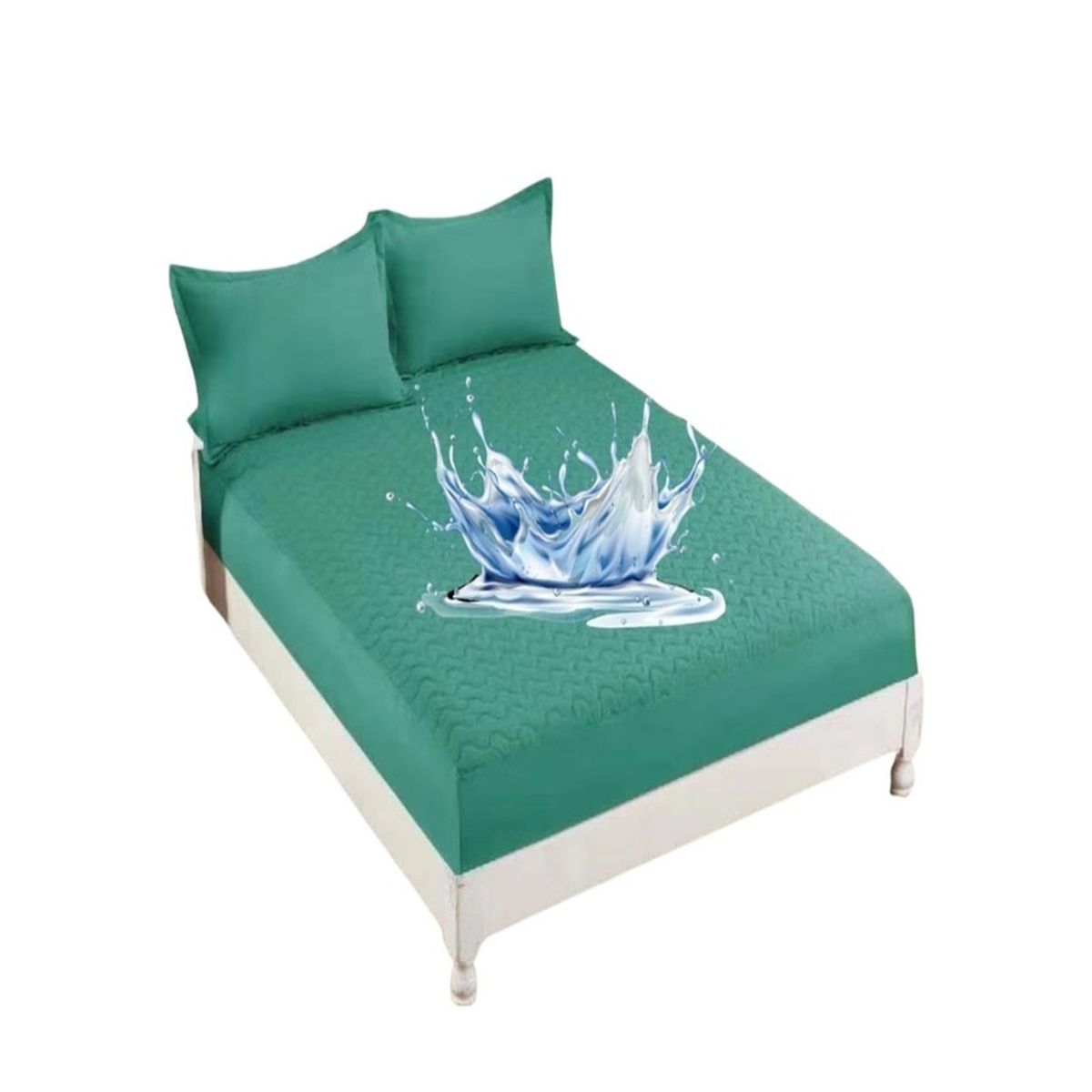 GENERICO - CUBRECOLCHÓN IMPERMEABLE 1.5 PLAZA