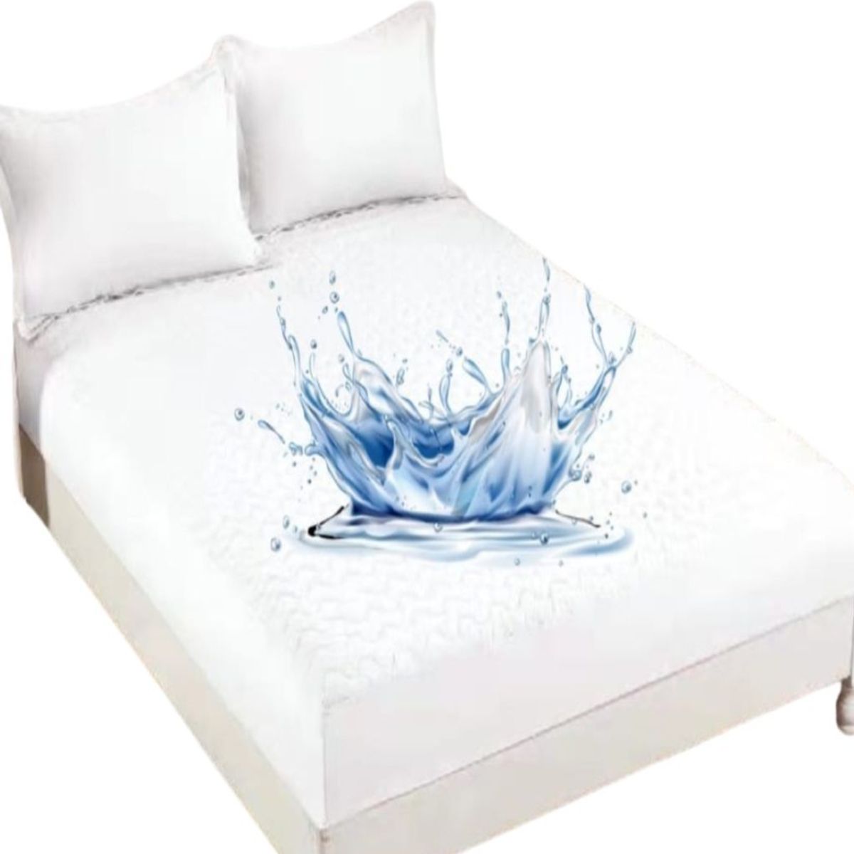 GENERICO - CUBRE COLCHÓN IMPERMEABLE KING