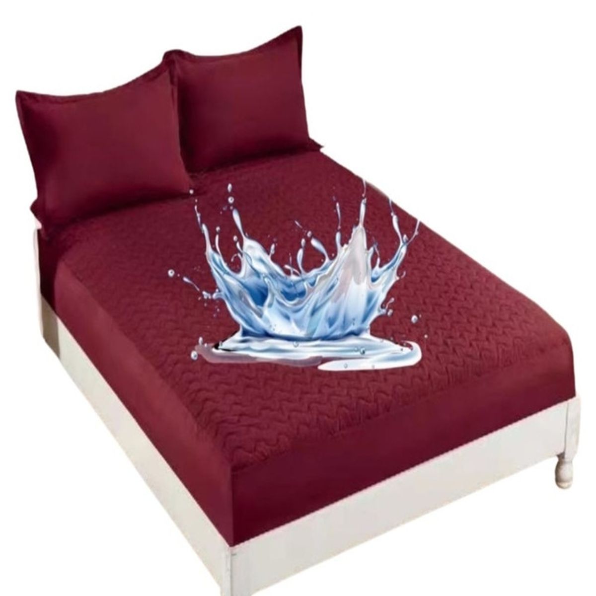 GENERICO - CUBRECOLCHÓN IMPERMEABLE 1.5 PLAZA