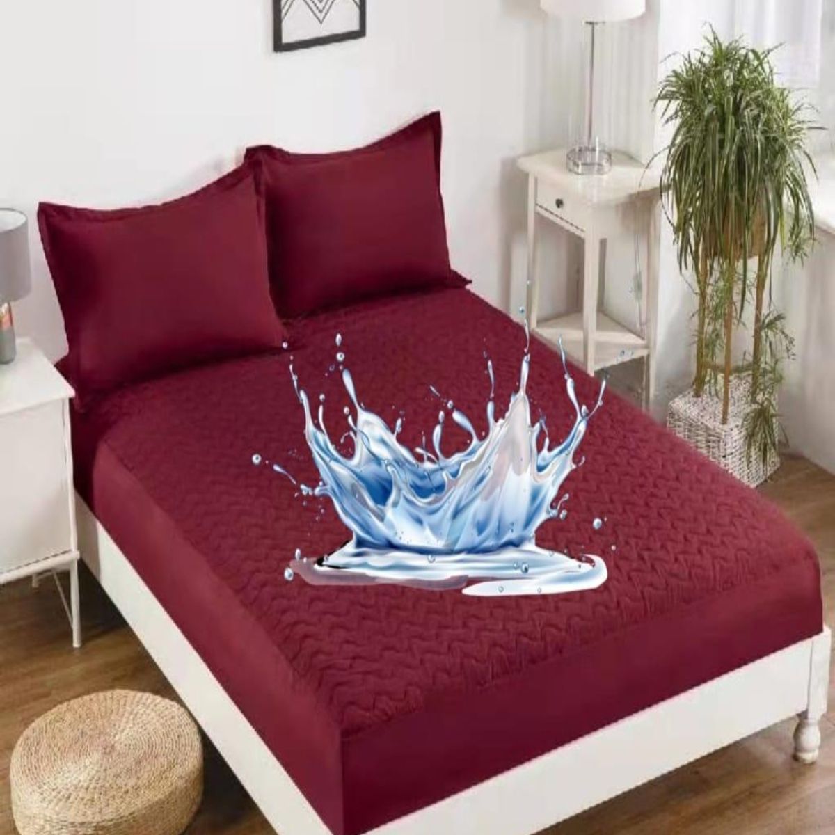 GENERICO - CUBRECOLCHÓN IMPERMEABLE 1.5 PLAZA