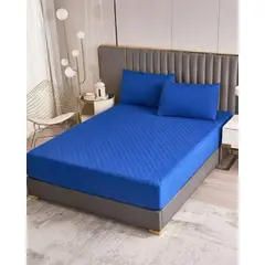 GENERICO - Cubrecolchón Impermeable Plaza y Media Ultra Resistente y Respirable