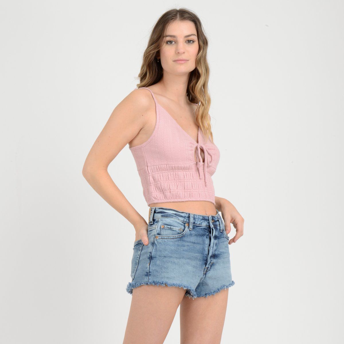 O'NEILL - POLERA SIN MANGAS NIGHT  ROSADO OSCURO