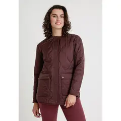 CANADIENNE - Parka De Mujer Modelo Runa Color Marsala