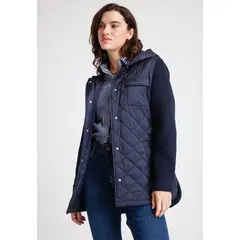 CANADIENNE - Parka De Mujer Modelo Lana Color Marino