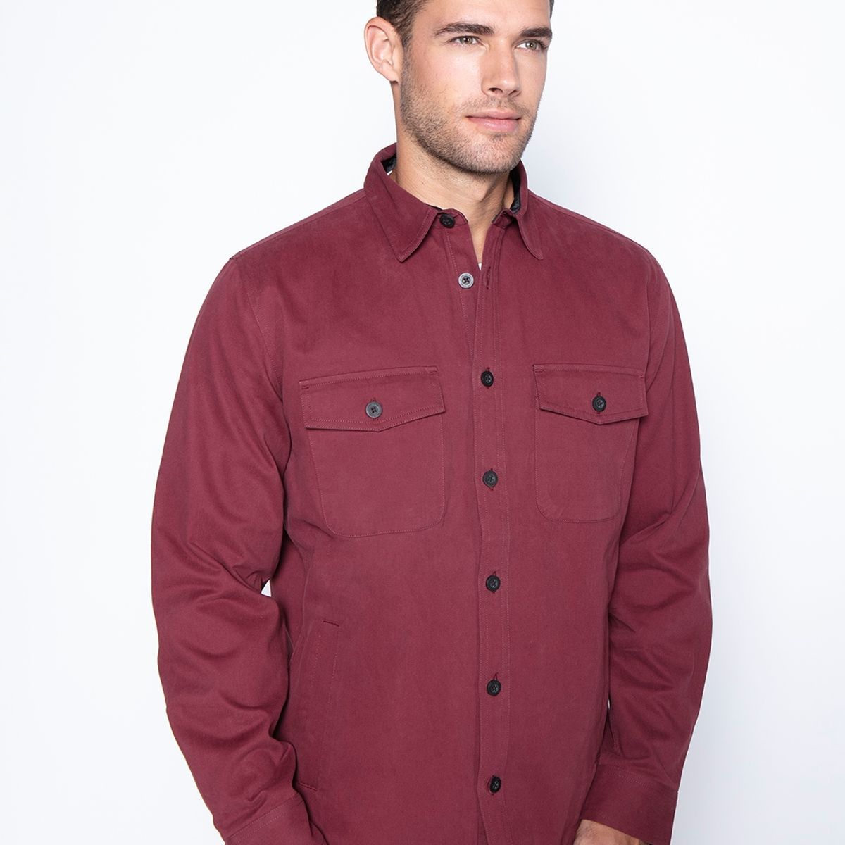 NIMTU - Chaqueta Twill Trancura Rojo Nimtu