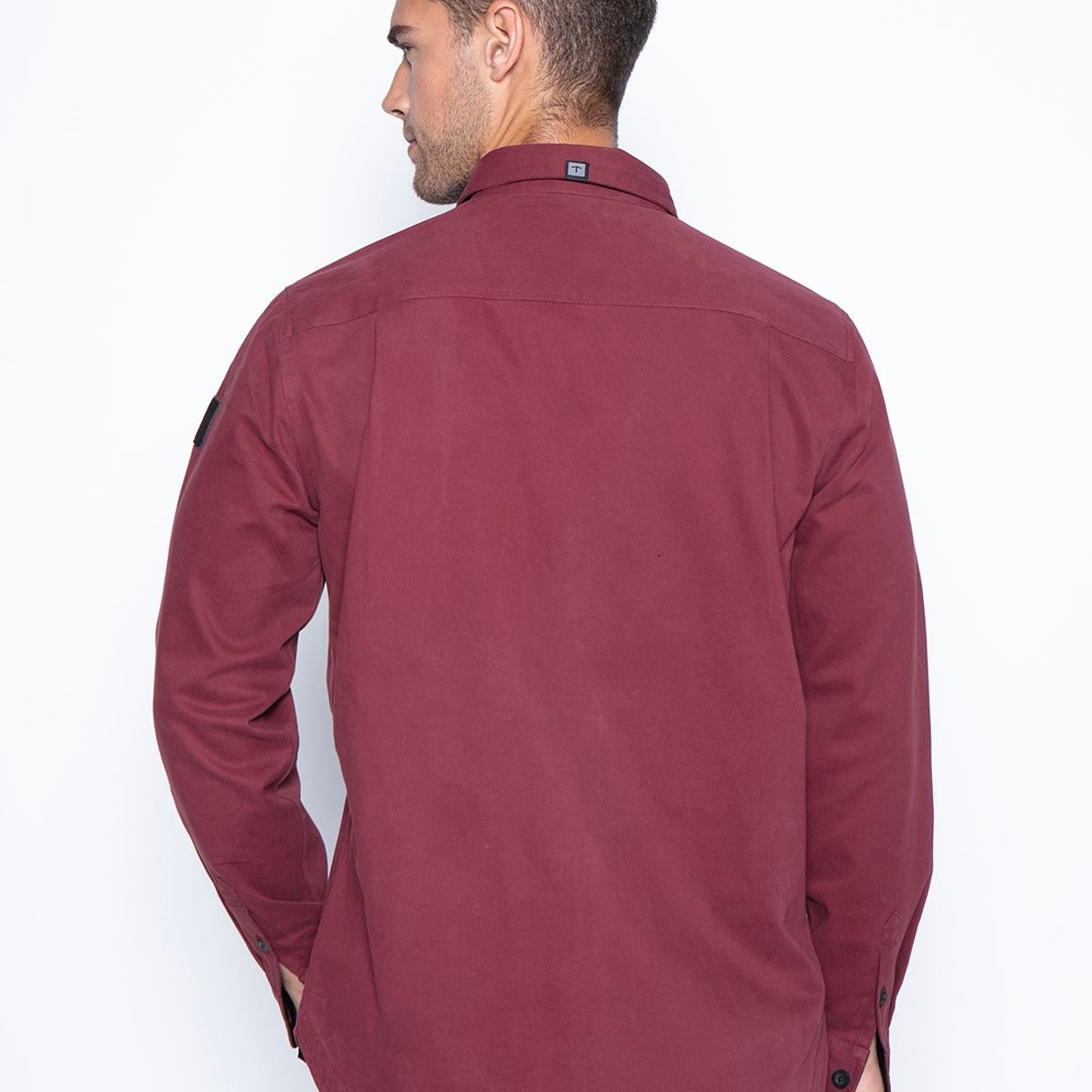 NIMTU - Chaqueta Twill Trancura Rojo Nimtu