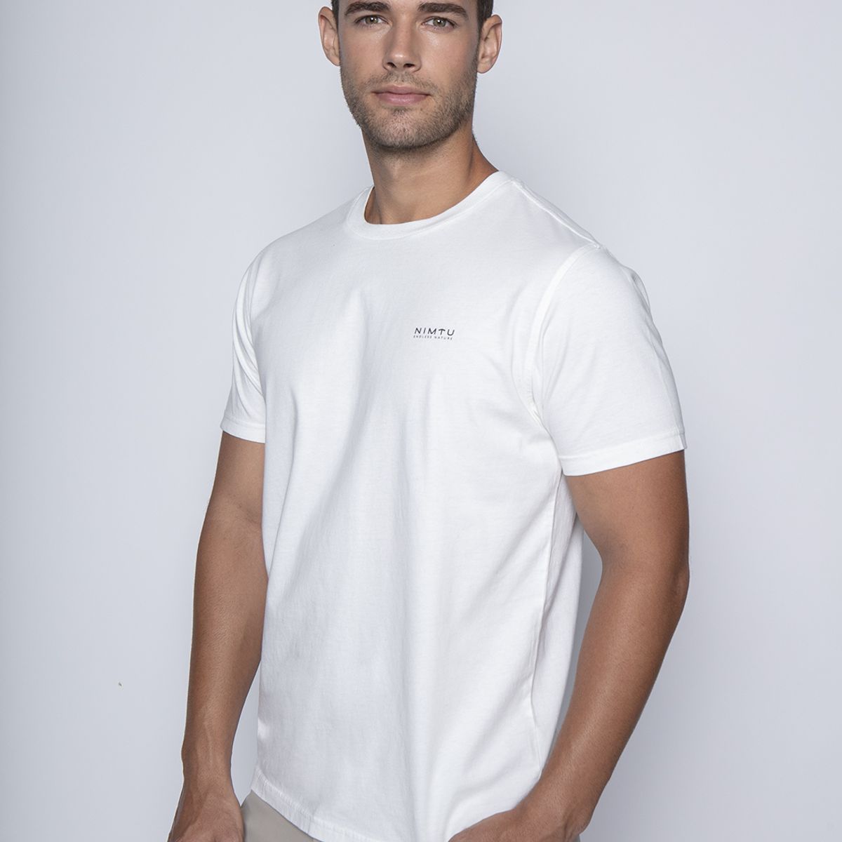 NIMTU - Polera Tolten Blanco Nimtu