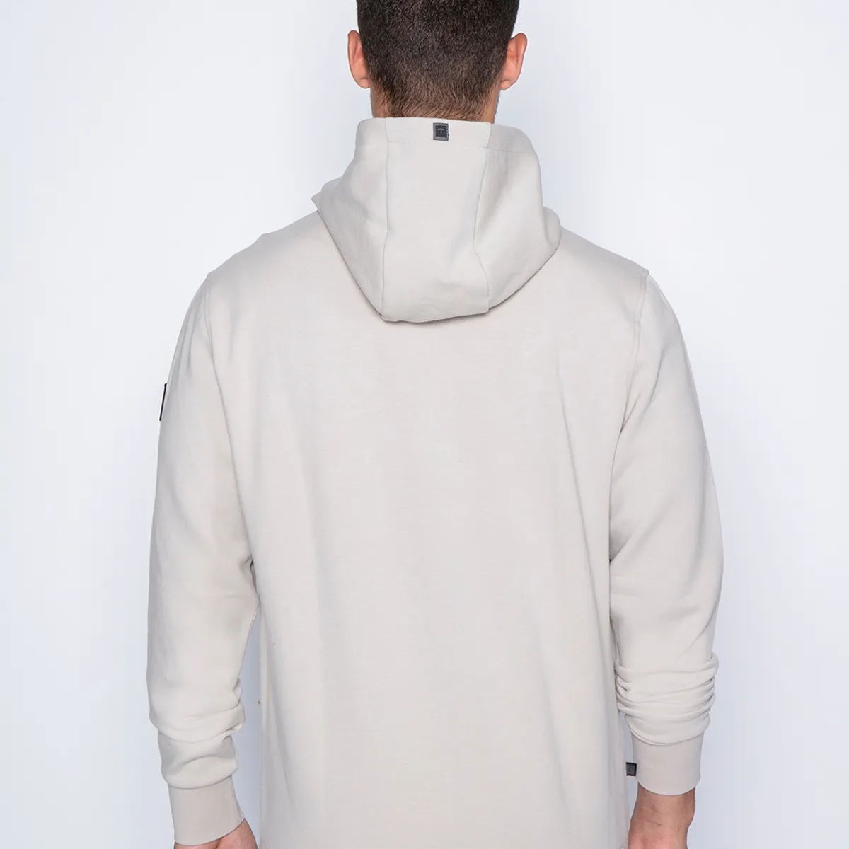 NIMTU - Hoodie Ñuble Scuba Beige Nimtu