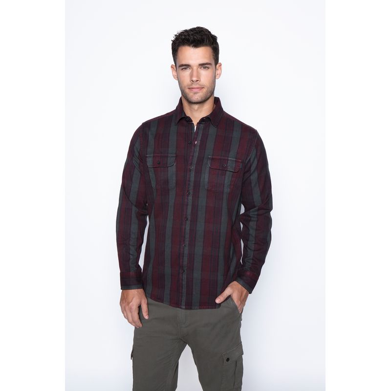 NIMTU - Camisa Cisnes Rojo Nimtu