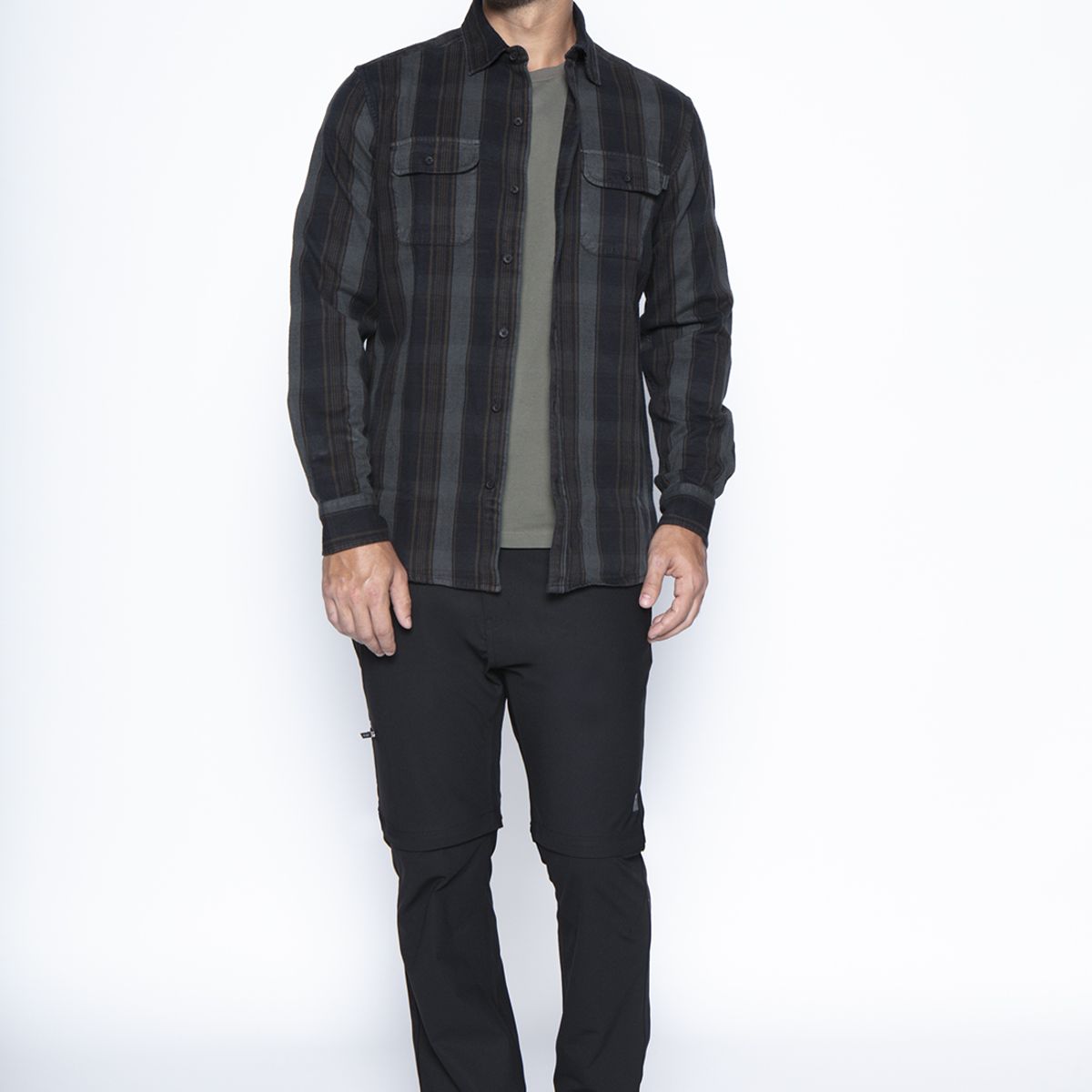 NIMTU - Camisa Cisnes Azul Nimtu