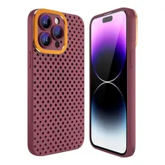 GENERICO - Carcasa Para iPhone 15 + Lamina Vidrio - Negro - Negro - Negro - Rojo