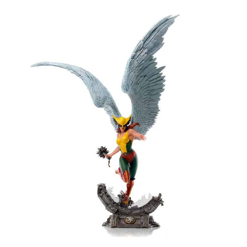 IRON STUDIOS - IRON STUDIOS FIGURA DC COMICS HAWKGIRL DELUXE ART SCALE 1-10