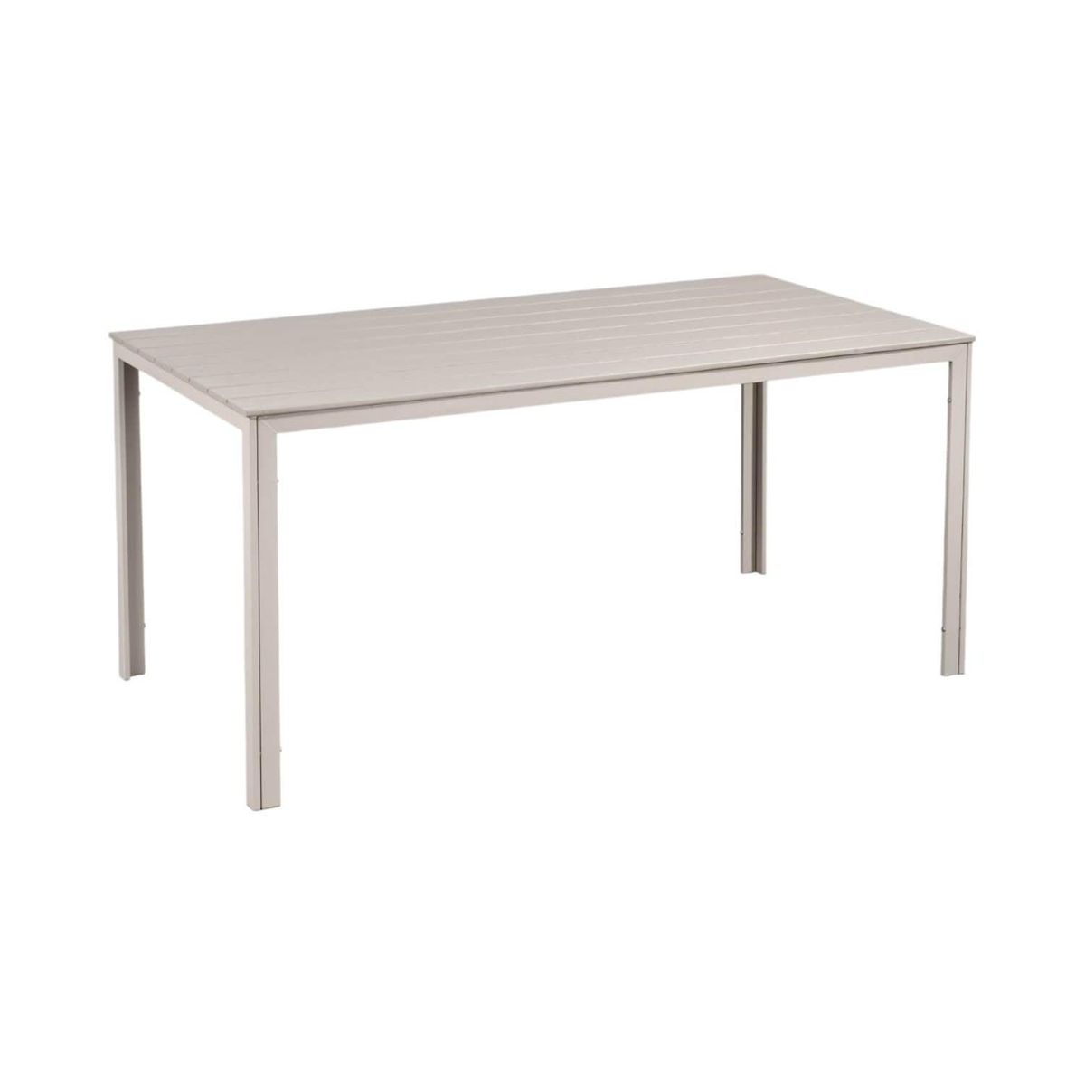 NORTHWEST - Mesa Terraza Polywood Impermeable 156x78cm Beige Northwest