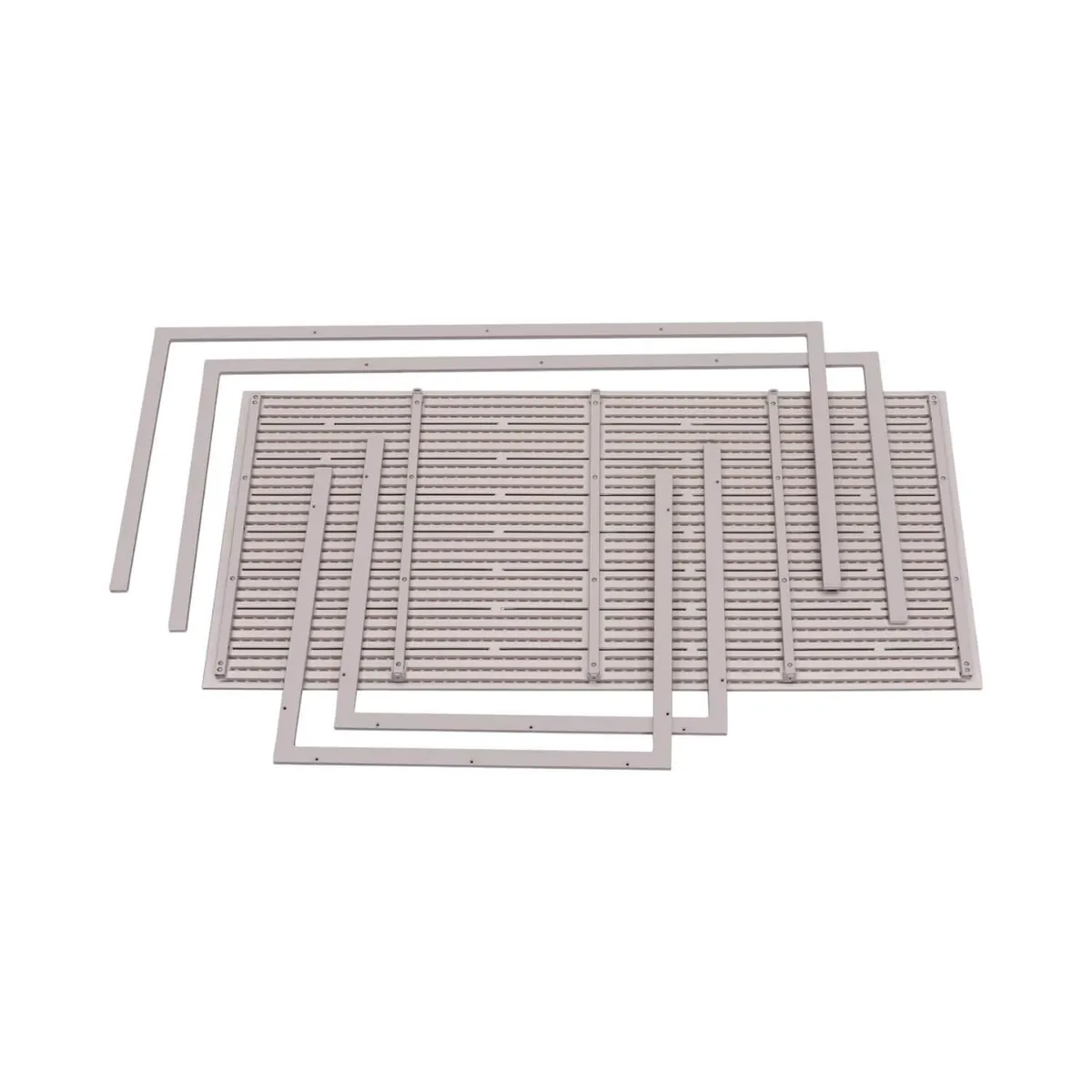 NORTHWEST - Mesa Terraza Polywood Impermeable 156x78cm Beige Northwest