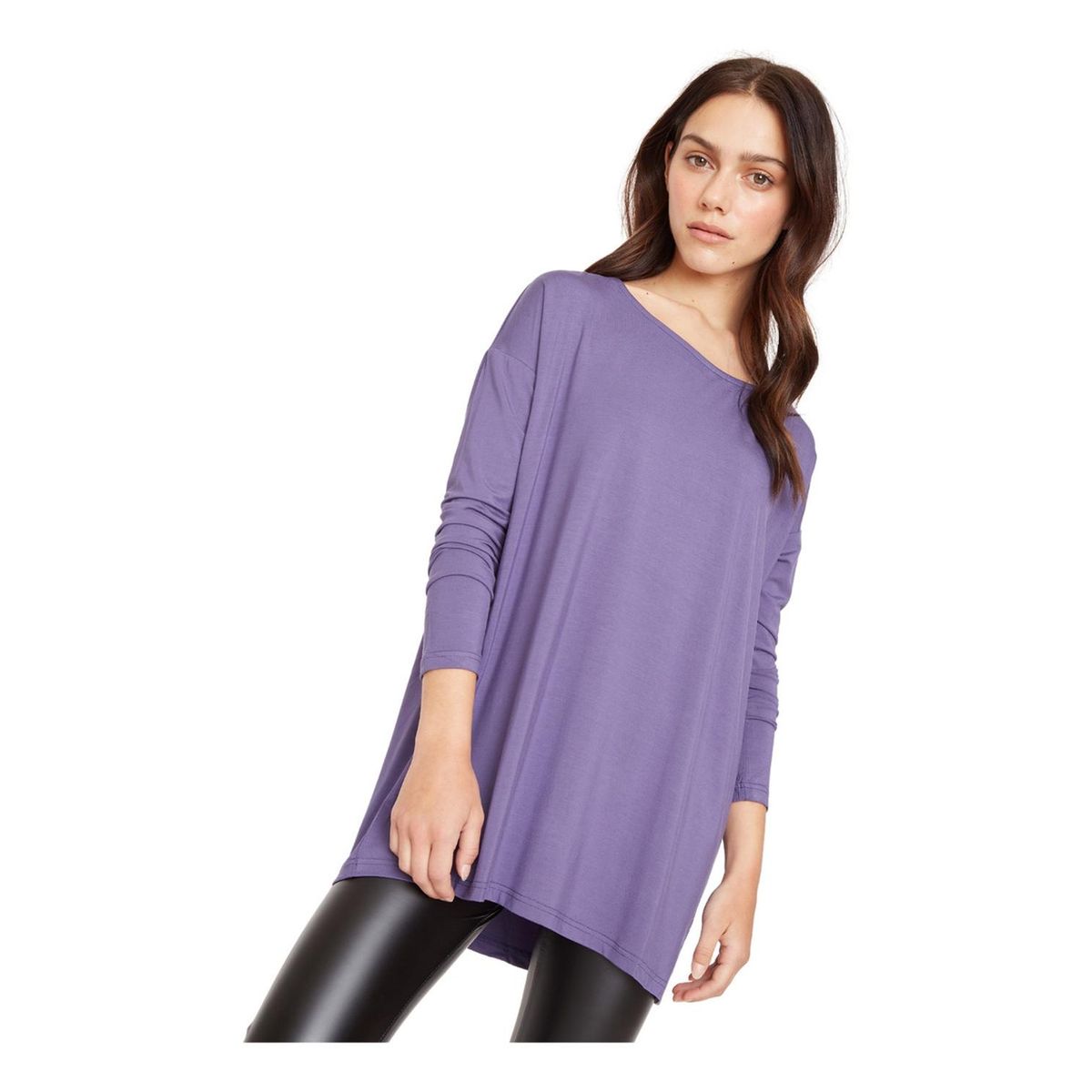 JACINTA TIENDA - Polera Alana III morada Jacinta Tienda