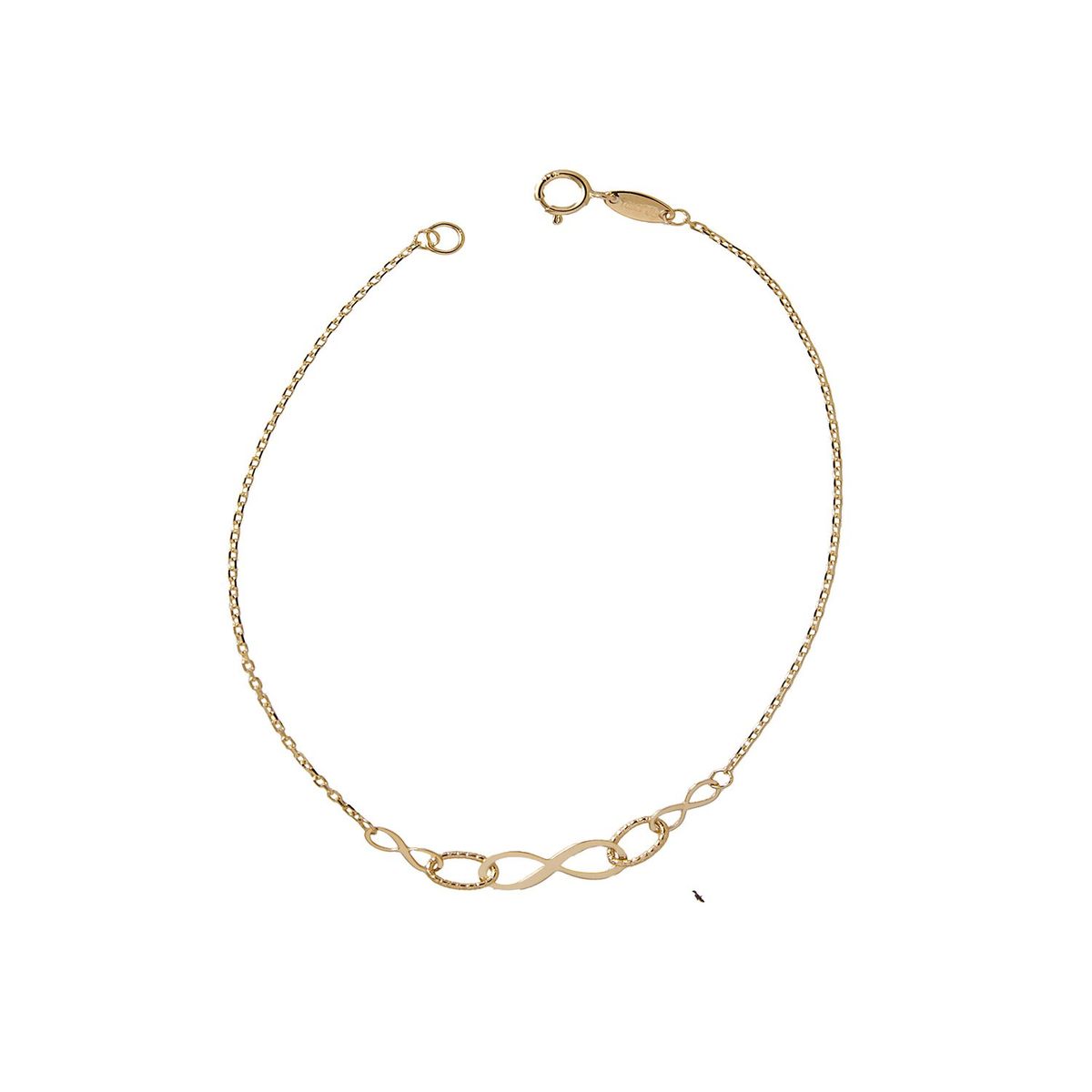 JB JOYAS BARON - Pulsera de Oro 18kt Infinito Eslabon 4006