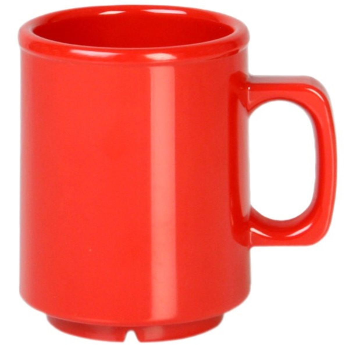GENERICO - Mug Melamina Rojo 240Ml GENERICO