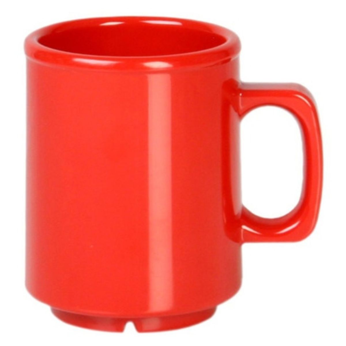 GENERICO - Mug Melamina Rojo 240Ml GENERICO