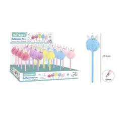 GENERICO - Bolígrafo Con Corona 21 cm Set 3