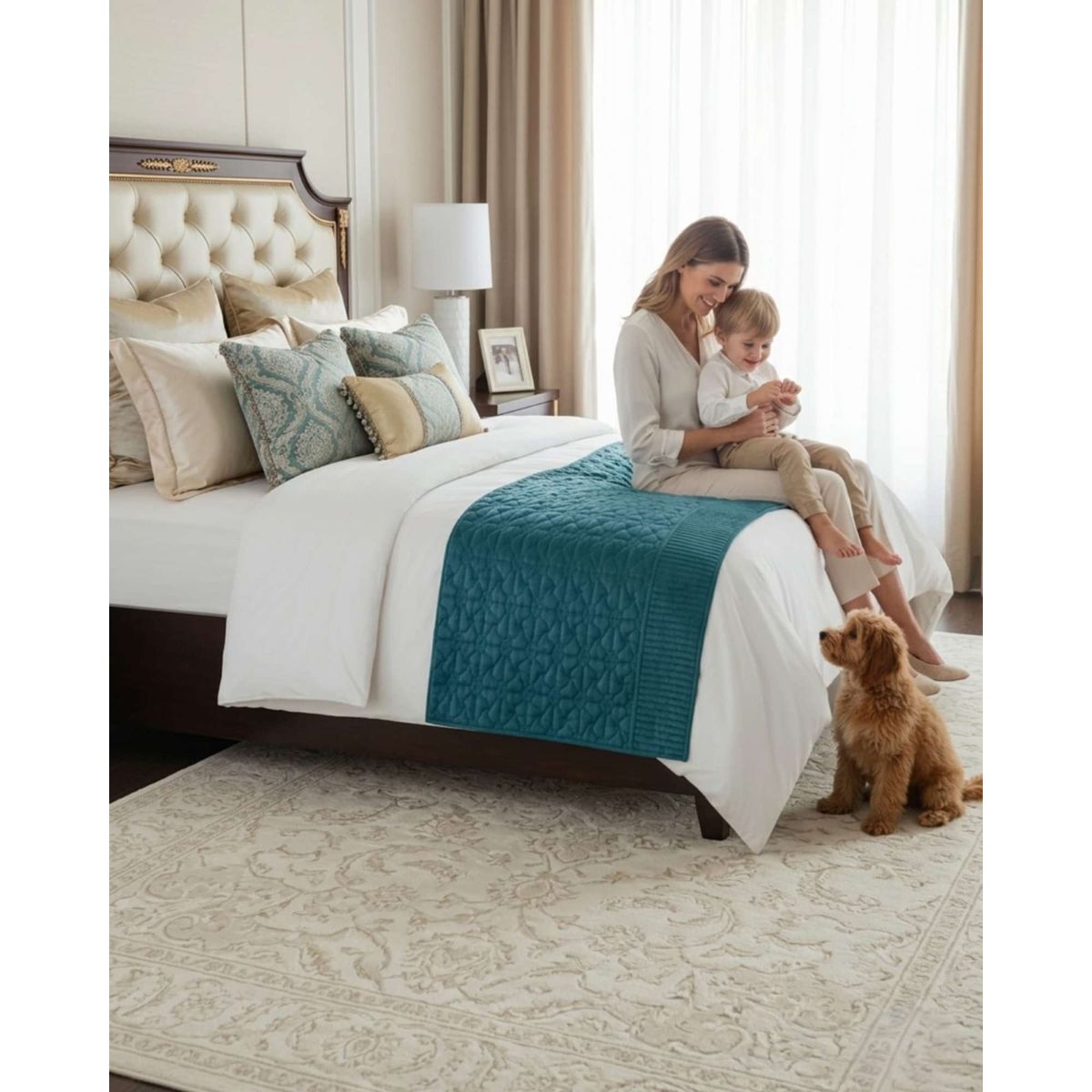 GENERICO - Bufanda de Cama Plush Premium Confort Termico