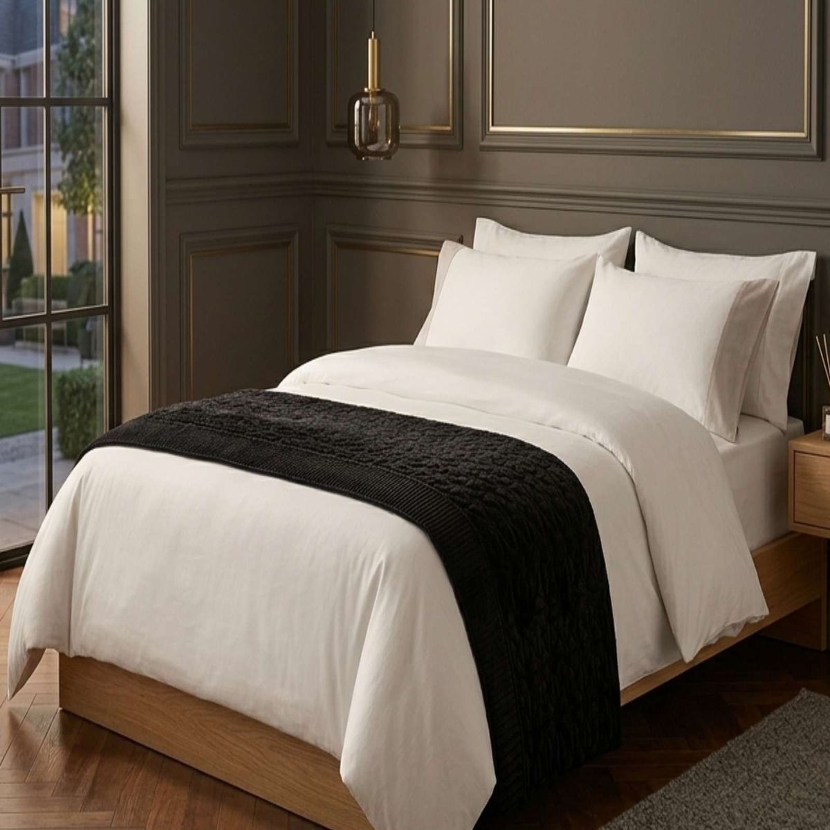 GENERICO - Bufanda de Cama Plush Premium Confort Termico