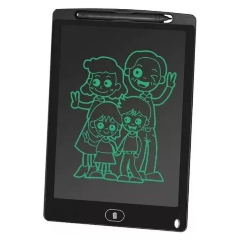 GENERICO - Tablero Mágico Tablero De Notas Lcd Dibujo Y Escritura Color Negro